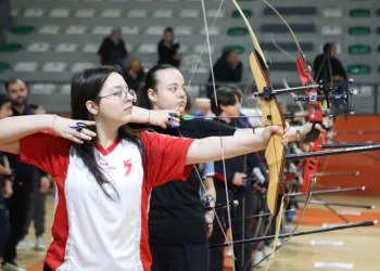 Spor Festivalinde Öğrenciler Okçuluk Maharetlerini Yarıştırdı