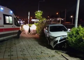 Bursa’da alkollü sürücü kazaya neden oldu
