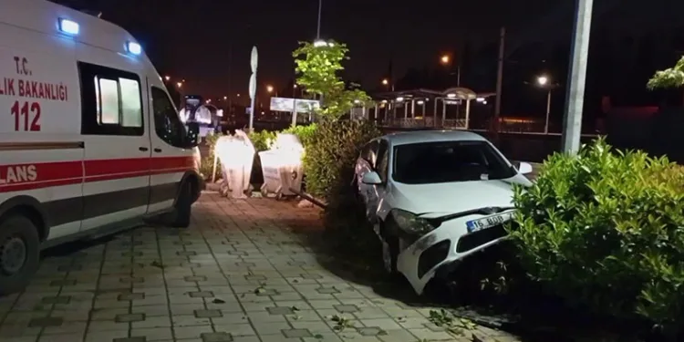 Bursa’da alkollü sürücü kazaya neden oldu