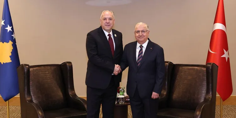 Bakan Güler, Kosova Başbakan Yardımcısı Damka ile görüştü