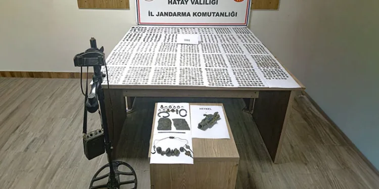 Hatay’da tarihi eser operasyonu