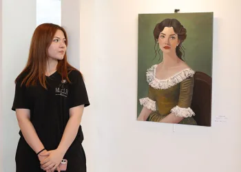 “Atatürk’ün çocuklarından sanata bakış” sergisi