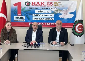 HAK-İŞ 1 Mayıs kutlamalarını Bursa’da gerçekleştirecek