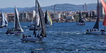 Cumhurbaşkanlığı 7. Uluslararası Yat Yarışları Çanakkale etabının kazananı belli oldu