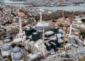 Ayasofya’da dev restorasyonda kritik aşama