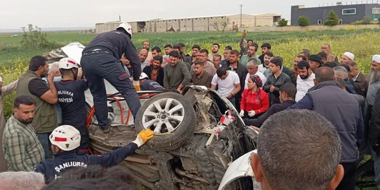 Şanlıurfa’da trafik kazası: 2 ölü, 2 yaralı