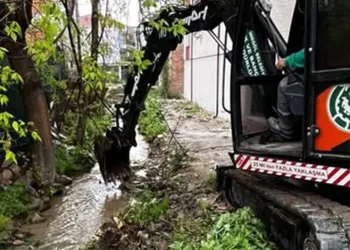 Cerrah’ta sulama kanalları temizlendi