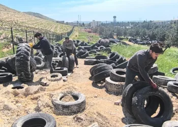 Mardin Büyükşehir Belediyesi, 100 ton atık lastiği geri dönüşüme kazandırdı