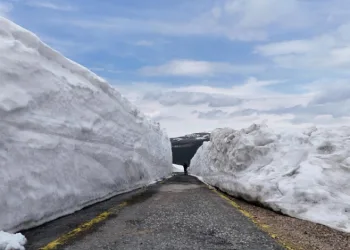 Ordu’nun yükseklerinde nisan sonunda 4 metre kar