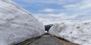 Ordu’nun yükseklerinde nisan sonunda 4 metre kar