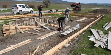 Kümbet Akpınar Mahallesi’ne koyun yıkama yeri yapılıyor