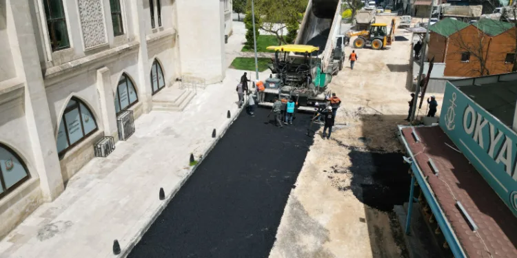 Bamyasuyu Mahallesinde asfalt çalışmaları tamamlandı