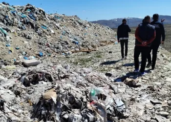 Bayburt’ta katı atık sahasında çevre denetimi yapıldı