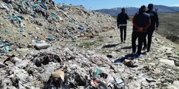 Bayburt’ta katı atık sahasında çevre denetimi yapıldı