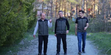Erzincan’da orman projeleri incelendi