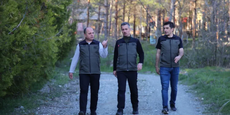 Erzincan’da orman projeleri incelendi