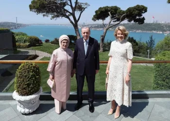 Vahdettin Köşkü’nde Stratejik Kabul: Erdoğan ve Kraliçe Mathilde Bir Arada