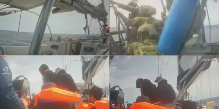 İsrail, Sumud Filosu’na Saldırıp 100 Aktivisti Alıkoydu!