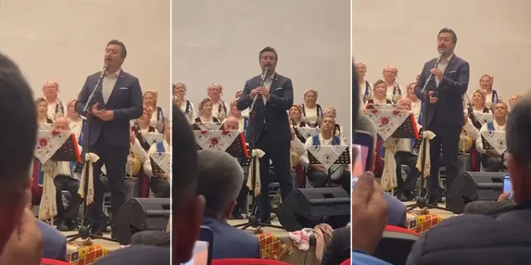 Yenişehir’de bahar konserinde Ercan Özel sahnede alkış aldı