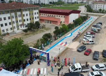 Kızılcıklı Mahallesi’nde Trafik Eğitim Sokağı açıldı