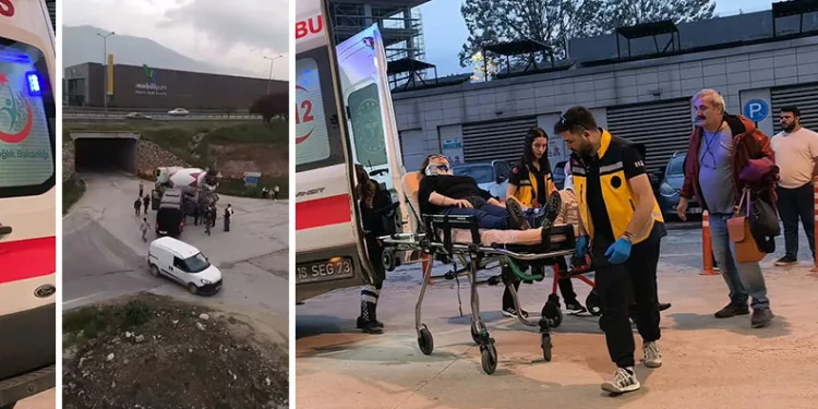 Bursa’da feci kaza: 2 yaralı