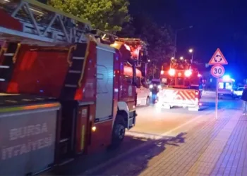 Bursa’da sporcu kamp merkezinde çıkan yangın söndürüldü