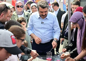 Gençler bilim ve teknoloji festivalinde buluştu