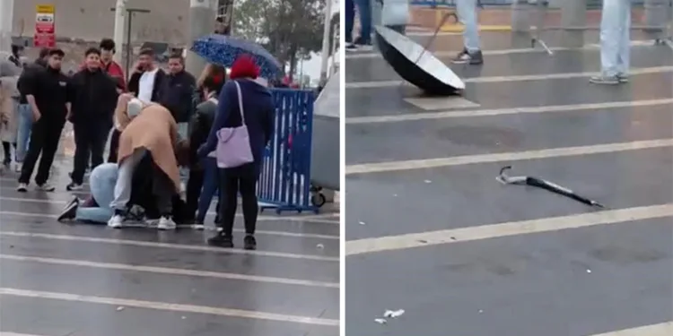Merdivenlerden yuvarlanan 1 yaşındaki bebek yaralandı