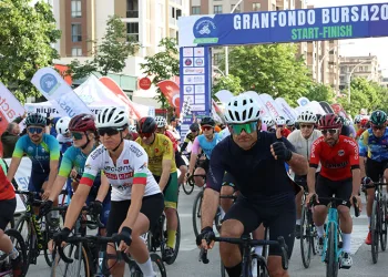 Bursa’da pedallar ‘Daha Fazla Kadın Yarışmacı’ için döndü