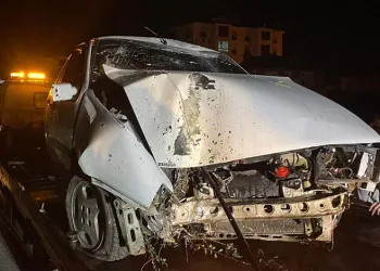 Otomobilin çarptığı yaya yaralandı