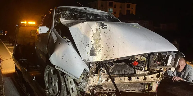 Otomobilin çarptığı yaya yaralandı