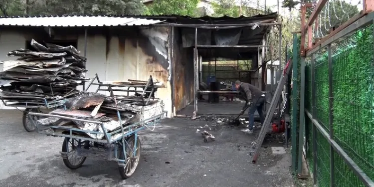 Samandağ’da şarampole devrilen otomobilin sürücüsü yaralandı