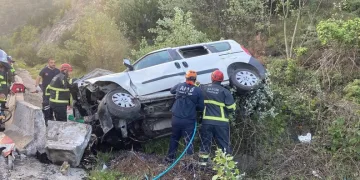 Fındık bahçesinden uçuruma düşen adam hayatını kaybetti