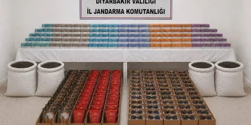 Diyarbakır’da kaçakçılık operasyonları: 58 şüpheli hakkında işlem yapıldı