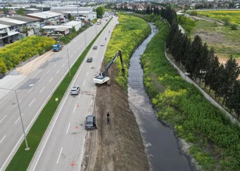 Büyükşehir Nilüferin derelerini ıslah ediyor
