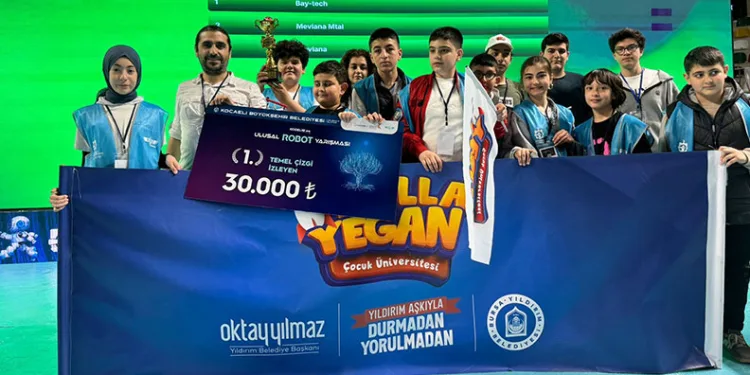 Yıldırımlı minik bilim insanları Türkiye şampiyonu