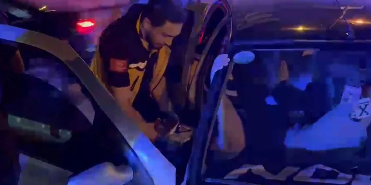 Kontrolden çıkan otomobil bariyere çarptı, sürücü yaralandı