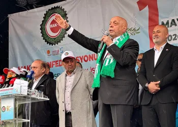 HAK-İŞ Başkanı: “Türkiye’nin bütün meydanları Taksim Meydanı’dır”