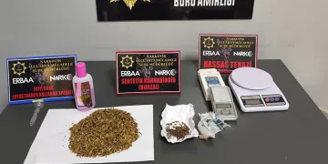 Erbaa’da uyuşturucu operasyonu: 3 gözaltı