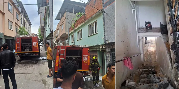Bursa’da korkutan yangın