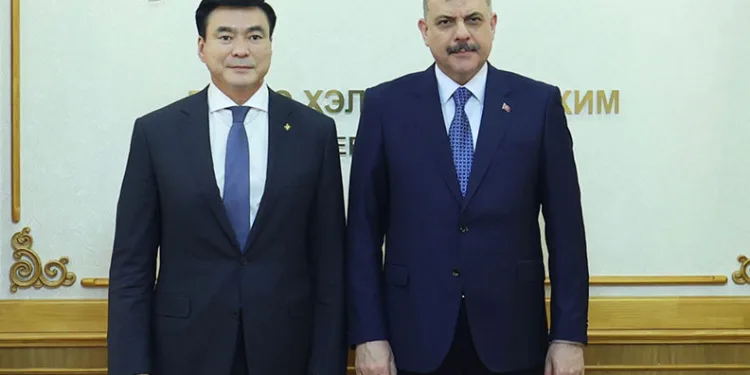 Bakan Çiftçi, Moğolistan İçişleri ve Adalet Bakanı Sainbuyan Amarsaikhan ile görüştü