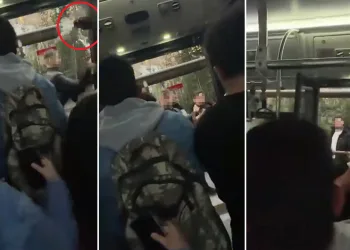 Bursa’da alkollü yolcu ortalığı birbirine kattı