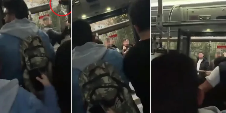 Bursa’da alkollü yolcu ortalığı birbirine kattı