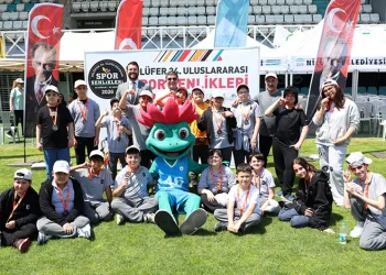 Nilüfer’de özel çocukların spor coşkusu