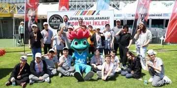 Nilüfer’de özel çocukların spor coşkusu