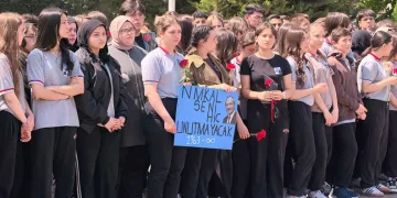 Bursa’da vefat eden okul müdürü için veda töreni düzenlendi