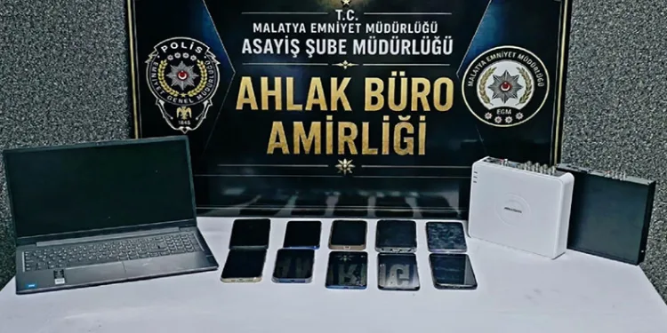 Malatya’da fuhuş operasyonu: 4 gözaltı