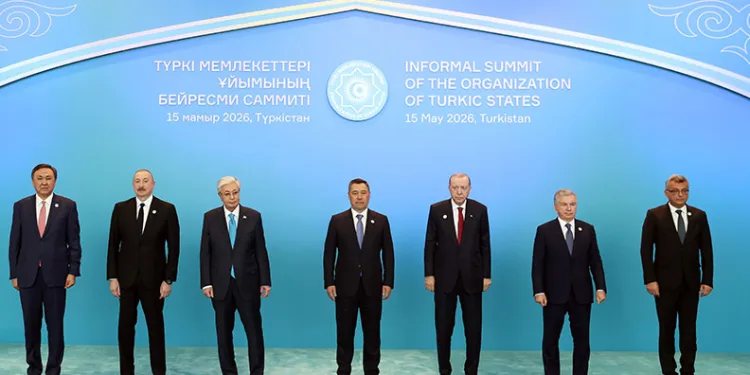 Cumhurbaşkanı Erdoğan, TDT Zirvesi’nde aile fotoğrafı çektirdi