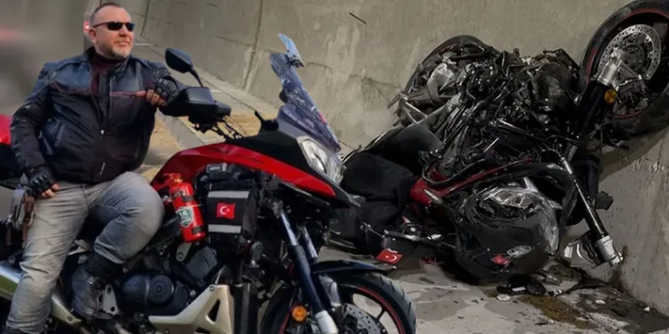 Bursa’da feci kaza: Motosiklet tutkunu sanatçı hayatını kaybetti