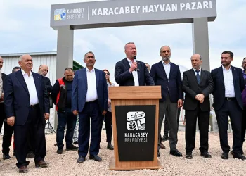 Karacabey Belediyesi Hayvan Pazarı Hizmete Açıldı